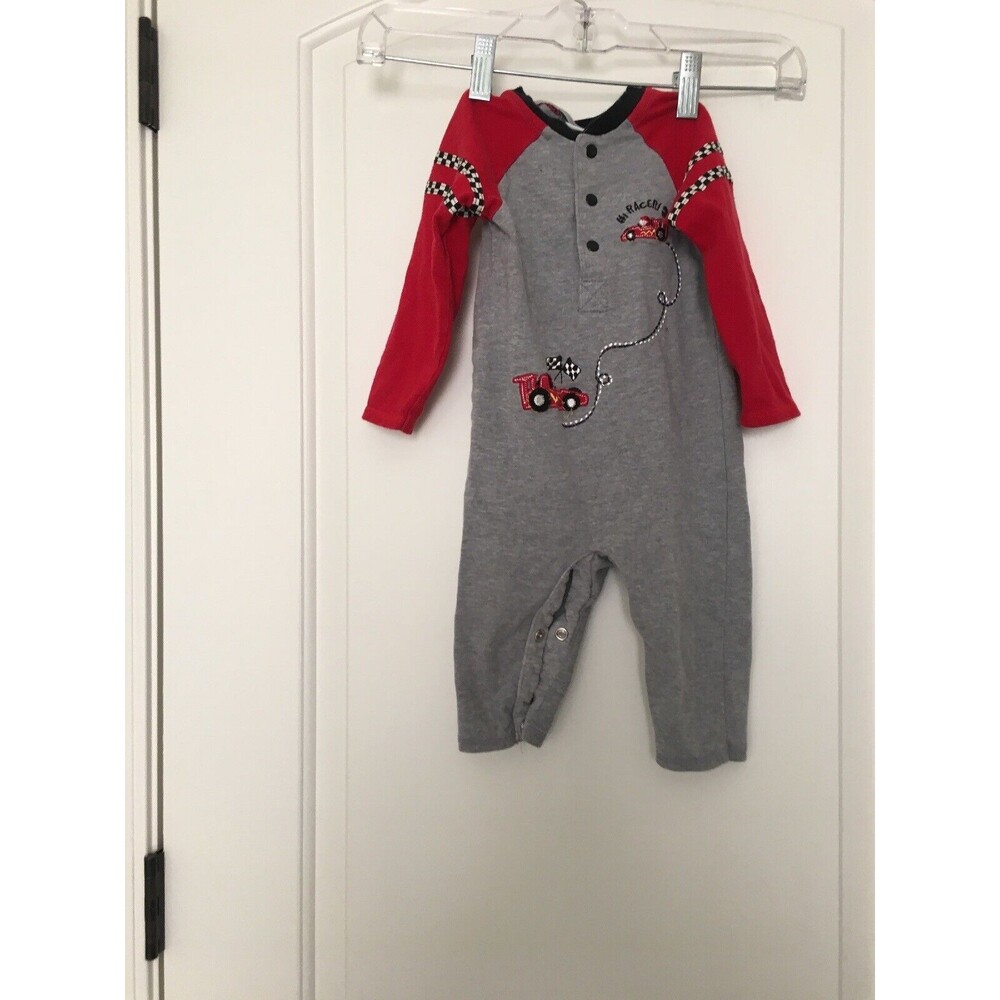 Vitamins One Piece Graphic Romper Baby Boys Size 9 Months Jumpsuit Multi-Color
